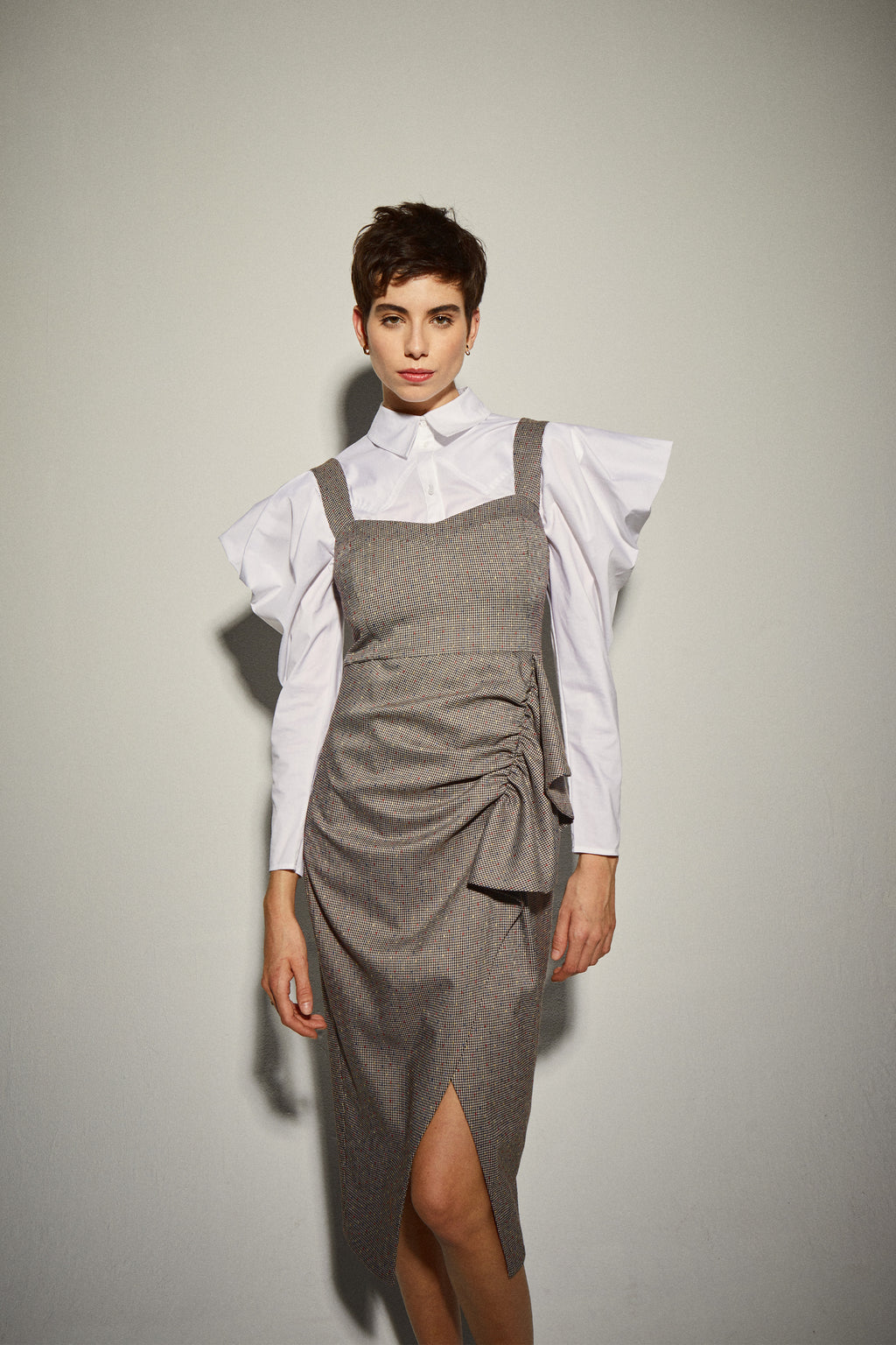 Vestido Informal Pichi Vestido Mujer Vestido Corto De Diente De