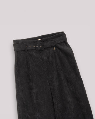 Pantalón ancho pinzas mujer