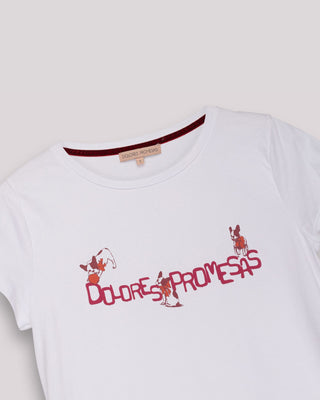 Camiseta Blanca Dolores y Tula