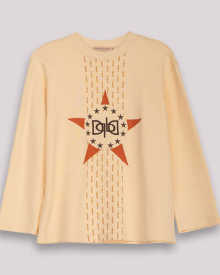 Camiseta Crema Estrella