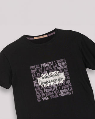 Camiseta Negra Dolores Promesas