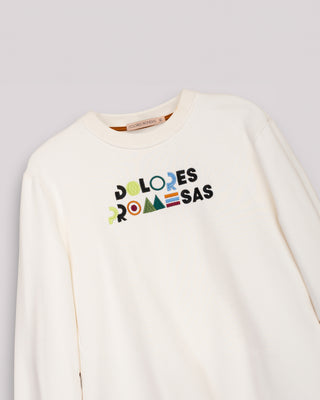 Sudadera Blanca Diana Multicolor