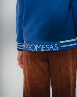 Sudadera Azul Promesas