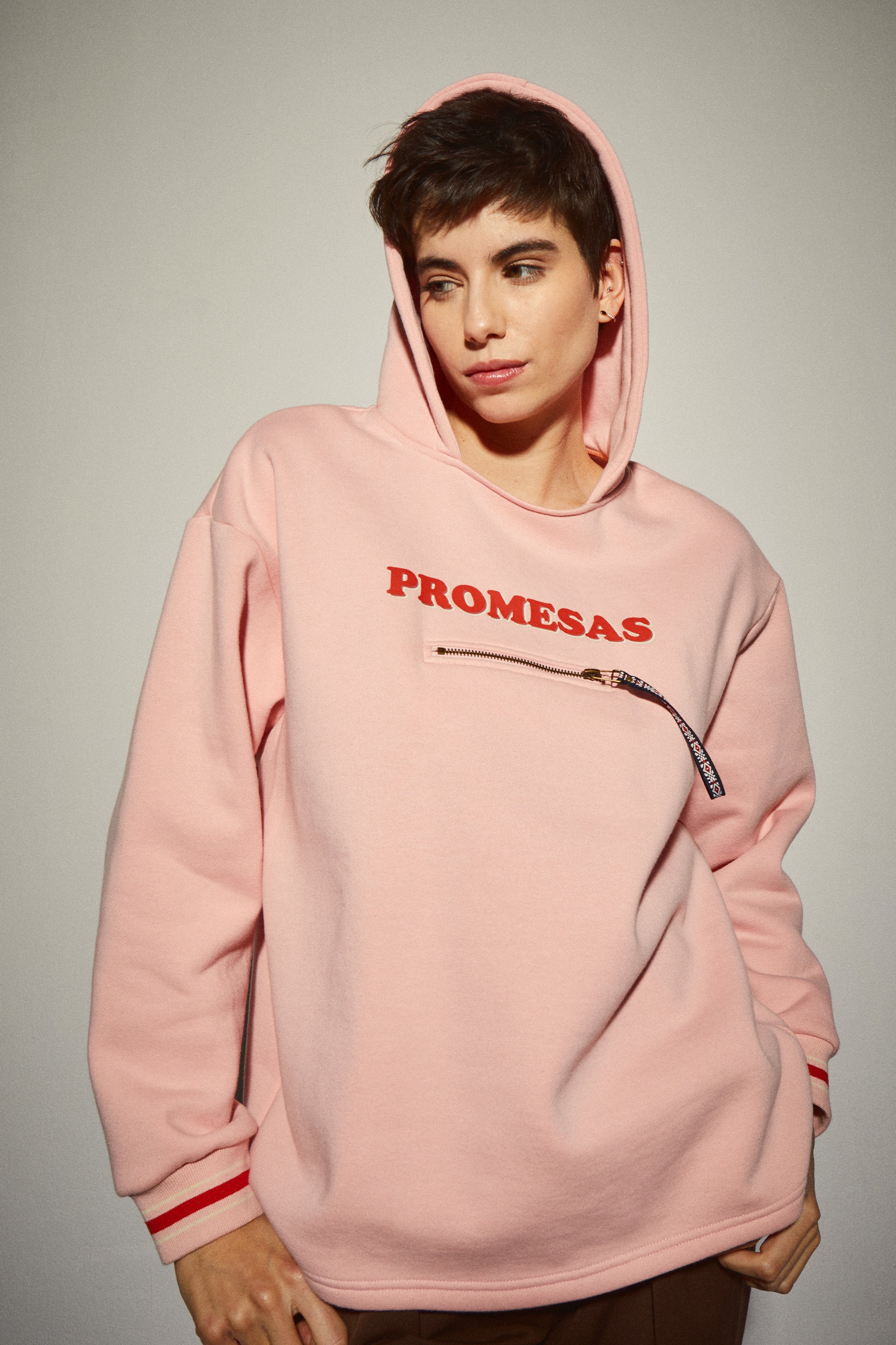 Sudadera cheap rosa palo